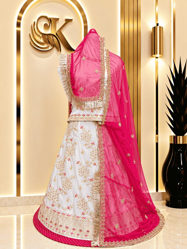 Kavita Semi Pure Rajputi Poshak– Rani — Royal Rajputi Poshak by Findaro