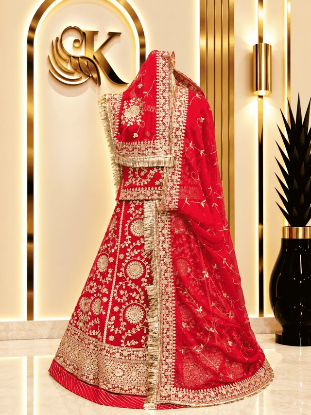 Karwa Chauth Semi Pure Rajputi Poshak 3 — Royal Rajputi Poshak by Findaro