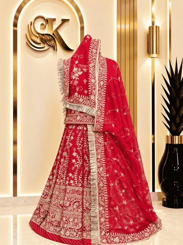 Karwa Chauth Semi Pure Rajputi Poshak 8 — Royal Rajputi Poshak by Findaro